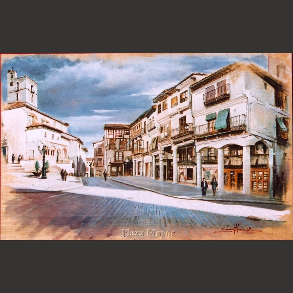 Plaza Mayor de  Cuellar